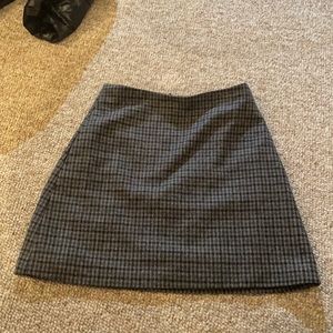 Aritzia wool high waisted skirt